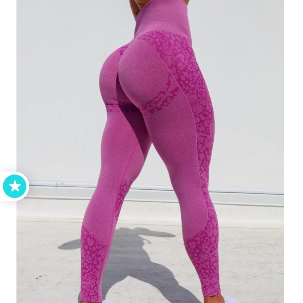 Peached By Nellie pink booty scrunch.